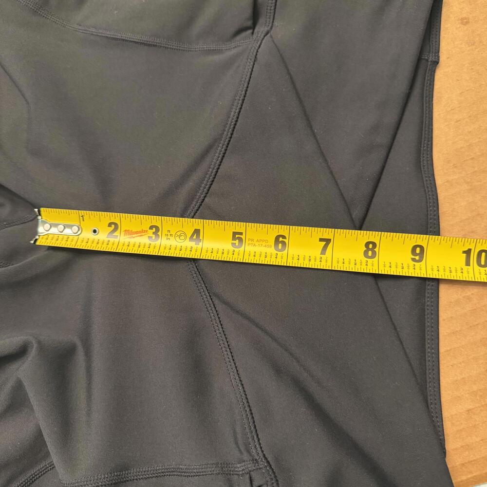 Fabletics Women's SMALL Black Oasis PureLuxe Crossover Legging 7/8 High Waist - Picture 11 of 13